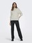 Oversize Yüksek Yakalı Kadın Kazak - Minimalist Stil 2
