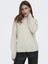 Oversize Yüksek Yakalı Kadın Kazak - Minimalist Stil 3