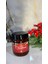 Merry Christmas Etiketli Mum, Vanilya Kokulu Mum, Yılbaşı Mumu, Hediyelik,Amber Kavanoz 1