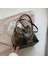 Şık Leopar Desenli Crossbody Çanta Sonbahar ve Kış Doku Kova Çanta (Yurt Dışından) 1