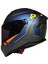 910 Blue Gri Mavi Motosiklet Kask 1