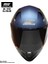 910 Blue Gri Mavi Motosiklet Kask 2