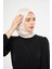 Sakafashion Jakarlı Zebra Desenli Şal - Krem 2