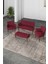 Gadagrup Kolu Çay Seti Koltuk Takımı, Salon Balkon Takımı(2+1+1+Puf Ceviz Ayak) 2
