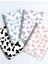 4'lü Mottled Series 13 x 20 Spiralli Noktalı 56 Yaprak Defter Seti 1