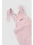 Fitilli Kadife Bebek Salopet Pembe 3