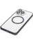 Apple iPhone 15 Pro Kılıf Kamera Lensli Metal Çerçeve Bumper Kilitli Kapak 5