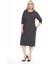 Çift Cepli Kışlık Büyük Beden Elbise 33B-2465 3