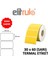 Elitrulo Barkod Etiketi 30X60 Termal Sarı - 1000 Adet 1