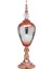 Sultan Bronz Kapaklı Vazo 24X15X49 cm AK.JE0035 1