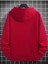 Unisex Pembe New York Baskılı 3 Iplik Oversize Kapüşonlu Sweatshirt 2