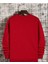 Cumhuriyetin 100. Yılına Özel Baskılı Kırmızı Bisiklet Yaka Unisex Sweatshirt 2