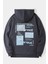 Antrasit No Pain No Gain Baskılı Oversize Kapuşonlu Unisex Sweatshirt 1