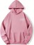 Pembe West Coast Baskılı Oversize Kapüşonlu Unisex Sweatshirt 1