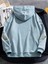Bebe Mavi Kol Baskılı Oversize Erkek Sweatshirt 2