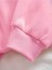 Pembe Ayıcık Baskılı Oversize Bisiklet Yaka Kadın Sweatshirt 4