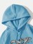 Bebe Mavi Tavşan Baskılı Oversize Erkek Sweatshirt 3
