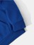 Sax Mavi Brooklyn Oval Yazı Baskılı Oversize Erkek Sweatshirt 3