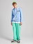 Bebe Mavi Face Future Baskılı Oversize Erkek Sweatshirt 1