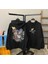 unisexsiyahskatekingbaskılıoversizekapüşonlusweatshirt 1