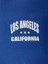 Sax Mavi La California Baskılı Oversize Erkek Sweatshirt 4