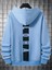 Bebe Mavi Sırt Aloha Baskılı Oversize Erkek Sweatshirt 1