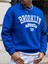 Mavi Brooklyn Baskılı Oversize Bisiklet Yaka Erkek Sweatshirt 3