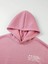 Pembe West Coast Baskılı Oversize Kapüşonlu Unisex Sweatshirt 2