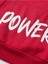 Kırmızı Power Baskılı Oversize Kapüşonlu Erkek Sweatshirt 4