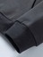 Antrasit Kol Baskılı Oversize Kapüşonlu Erkek Sweatshirt 4