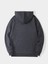 Antrasit Surprise Baskılı Oversize Kapüşonlu Erkek Sweatshirt 2
