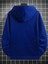 Sax Mavi Özgürlük Heykeli Baskılı Oversize Kapuşonlu Erkek Sweatshirt. 2