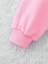 Pembe California Baskılı Oversize Bisiklet Yaka Kadın Sweatshirt 5