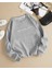 Gri Dreamer Baskılı Oversize Bisiklet Yaka Unisex Sweat. 1