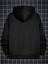 Siyah Terrific Baskılı Oversize Kapüşonlu Erkek Sweatshirt 2