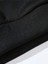 Siyah Reverie Uzaylı Baskılı Oversize Kapüşonlu Erkek Sweatshirt 3