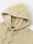 Bej Don't Trip Over Baskılı Oversize Kapüşonlu Erkek Sweatshirt 4