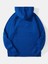 Sax Mavi Tavşan Baskılı Oversize Erkek Sweatshirt 3