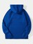 Mavi 3 Astronot Nasa Baskılı Oversize Kapüşonlu Erkek Sweatshirt 2