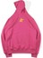 Unısex Pembe Spıder Pink World Wild Baskılı Oversize Kapüşonlu Sweatshirt 2
