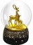 New Year Yılbaşı LED Işıklı Deer Kar Küresi 1