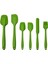 Silikon Spatula Yapışmaz Tencere Için 6'lı Isıya Dayanıklı Set-Kauçuk Spatula Pişirme Için Silikon Kurabiye Dekorasyon Malzemeleri Kek Döner Tabla Veya Kazıyıcı-Mutfak Aletleri Bal (Yurt Dışından) 1