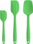 Silikon Spatula Seti - Kauçuk Spatula - 600°F Isıya Dayanıklı Pişirme Kaşığı ve Spatula (Koyu Yeşil) (Yurt Dışından) 1