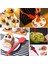 Silikon Spatula, 11 Inç Kauçuk Spatula Isıya Dayanıklı Dikişsiz Tek Parça Tasarım Yapışmaz Esnek Sıyırıcılar Pişirme Karıştırma Aracı (4 Parça) (Yurt Dışından) 4