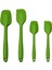 Silikon Spatula Yapışmaz Tencere Için 4'lü Isıya Dayanıklı Set-Kauçuk Spatula Pişirme Için Silikon Çerez Dekorasyon Malzemeleri Kek Döner Tabla Veya Kazıyıcı-Aşçı Için Küçük Balık (Yurt Dışından) 1