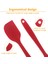 Silikon Spatula, Bpa Içermez ve 480°F Isıya Dayanıklı, Pişirme, Fırınlama ve Karıştırma Için Yapışmaz Kauçuk Mutfak Spatulaları (S, Kırmızı) (Yurt Dışından) 3