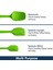 Silikon Spatula 3'lü Set U2013 Yüksek Isıya Dayanıklı | Esnek Kafa Tasarımlı Yapışmaz Kauçuk | Bulaşık Makinesinde Yıkanabilir | Ergonomik Sap - Pişirme, Fırınlama ve Karıştırma G (Yurt Dışından) 4