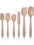 6'lı Silikon Spatula Seti, Isıya Dayanıklı Kauçuk Spatulalar, Yapışmaz ve Gıda Sınıfı Mutfak Gereçleri, Temizlemesi Kolay ve Pişirme, Pişirme ve Karıştırma Için Bulaşık Makinesinde (Yurt Dışından) 1