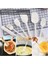 6'lı Silikon Spatula Seti, Yüksek Sıcaklığa Dayanıklı, Gıda Sınıfı Silikon, Temizlemesi Kolay, Pişirme, Yemek Pişirme, Mutfak Malzemeleri (Beyaz) (Yurt Dışından) 3