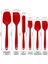 Silikon Spatula, Pişirme, Pişirme ve Karıştırma Için 6 Parçalı Isıya Dayanıklı Kauçuk Spatula Seti Mutfak Gereçleri Paslanmaz Çelik Çekirdekli Dikişsiz Tek Parça Tasarım Spatula (K (Yurt Dışından) 2